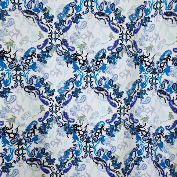 Lulu-B Women's Sleeveless Floral Paisley UPF50+ Travel Swing Tennis Dress XLarge - Picture 6 of 15